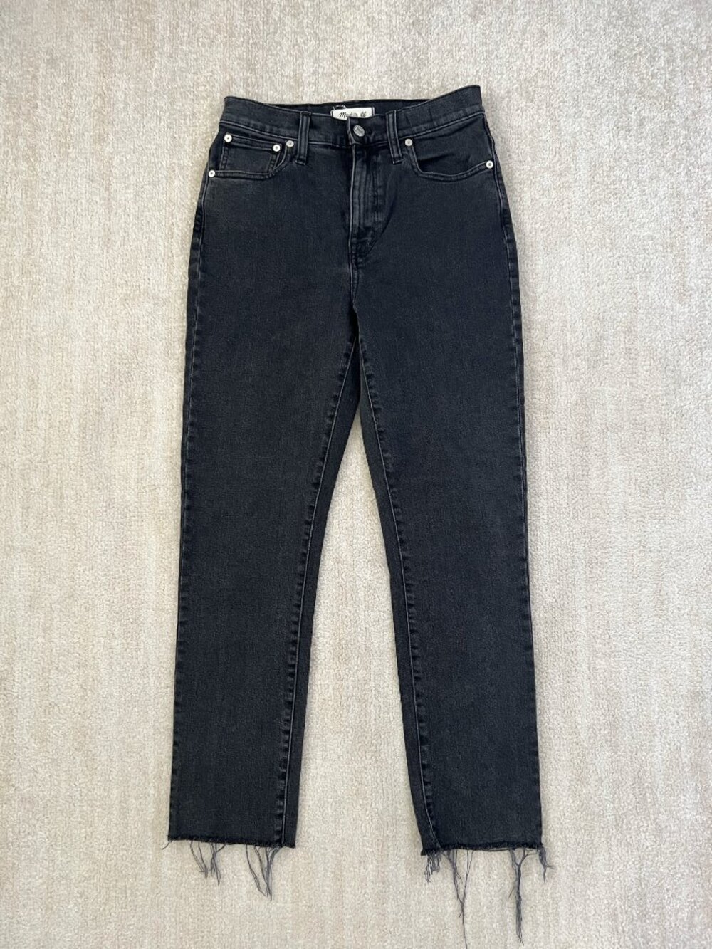 Madewell High Rise Slim Boyfriend Crop Jeans 25 Tall